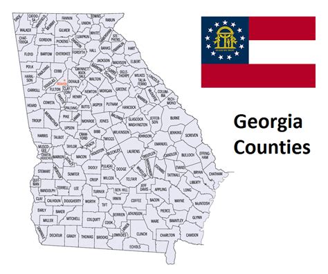 List Of All Counties In Georgia