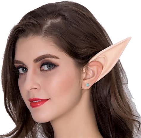 Probeauty Anime Manga Elf Hobbit Ears Tips Costume Latex