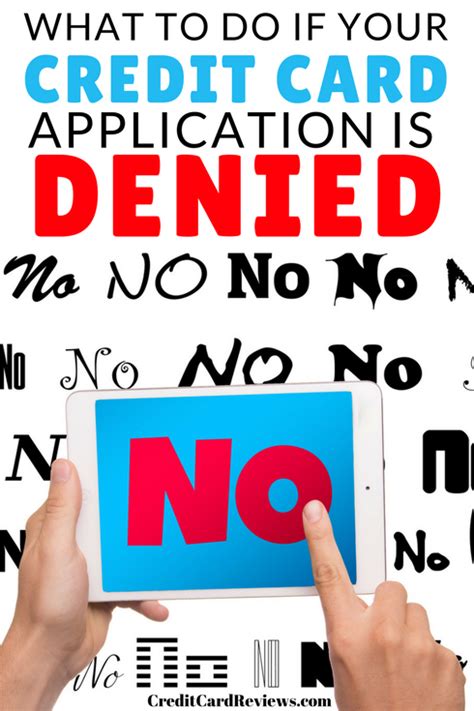 The other reason to wait before applying for new credit has to do with credit card application restrictions. What to Do If Your Credit Card Application is Denied - CreditCardReviews.com