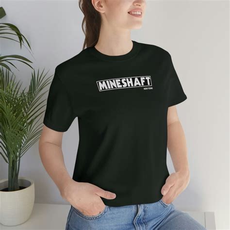 Mineshaft Nyc Short Sleeve Cotton T Shirt Etsy