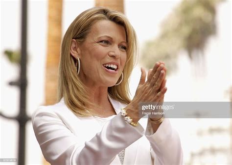 Wheel Of Fortune Co Host Vanna White Receives A Star On The Walk Of News Photo Getty Images