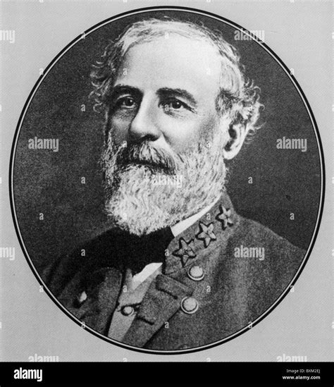 Robert E Lee 1807 1870 Commanding General Of The Confederate Army