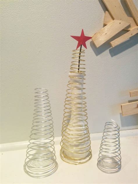 Wire Christmas Trees A Modern Take On Holiday Decor