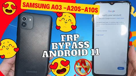 Samsung Galaxy A A F Frp Bypass Google Account Remove Android