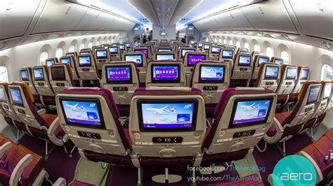 Thai Airways Boeing 787 8 Dreamliner Cabin Tour Youtube