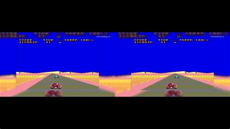 Gameplay Outrun 3d Sega Master System 1989 3d Youtube