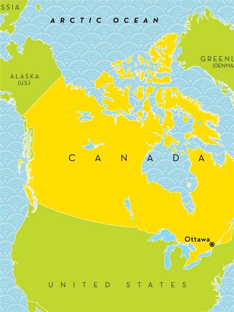 Canadian Shield On World Map