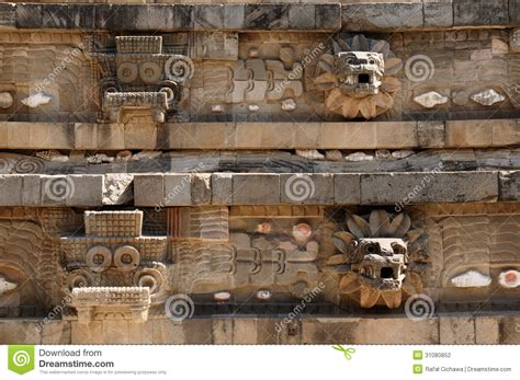 Ruinas Del Azteca De Teotihuacan Cerca De Ciudad De M Xico Foto De