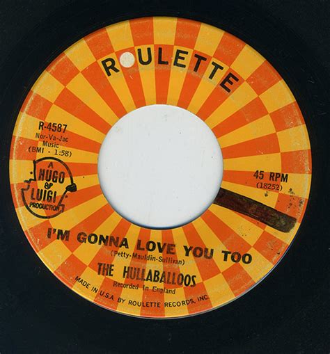 The Hullaballoos Im Gonna Love You Too Party Doll 1964 Vinyl