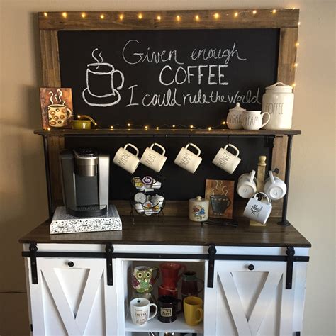 10 Coffee Bar Ideas For Kitchen