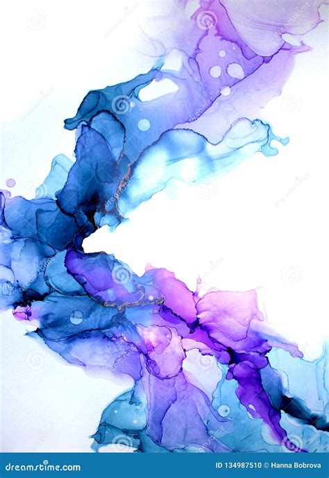 Abstract Watercolor Art Hand Painted Background Watercolor Stains