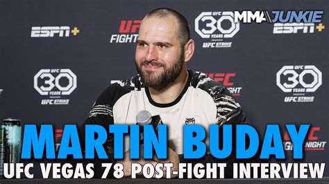 Martin Buday Wants More Experience Against Unranked Fighters After Submission Win Ufc On Espn
