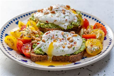 Easy Poached Egg Avocado Toast For Clean Eating Mornings