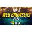 Top 5 Best Web Browsers 2021  TechWizTime