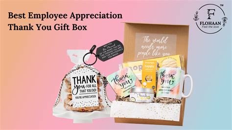 Best Employee Appreciation Thank You Gift Box