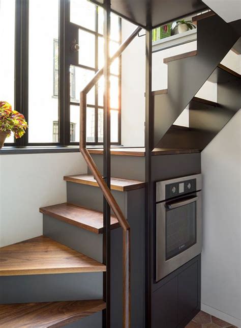 Awesome Staircase Design For Small Saving Spaces Homemydesign