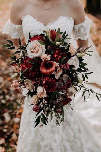 36 Fall Wedding Bouquets For Autumn Brides Wedding Forward