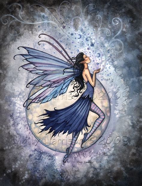 Fairy Fine Art Fantasy Print By Molly Harrison 12 X 16 Etsy