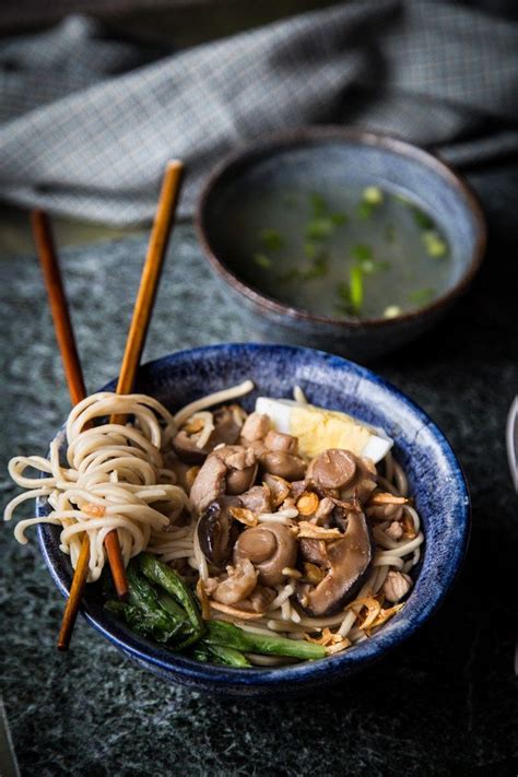 Noodles With Chicken And Mushroom Mie Ayam Jamur Asian