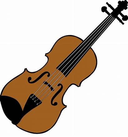 Violin Cartoon Clip Clipart Fiddle Cliparts Smb