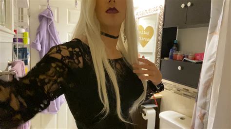 Emo Crossdresser Puts On Buttplug And Jerks Off Bailey Wilde Official