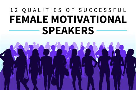 12 qualities of successful female motivational speakers