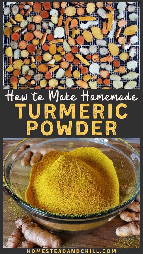 Come Learn How To Make Delicious And Healing Turmeric Powder At Home