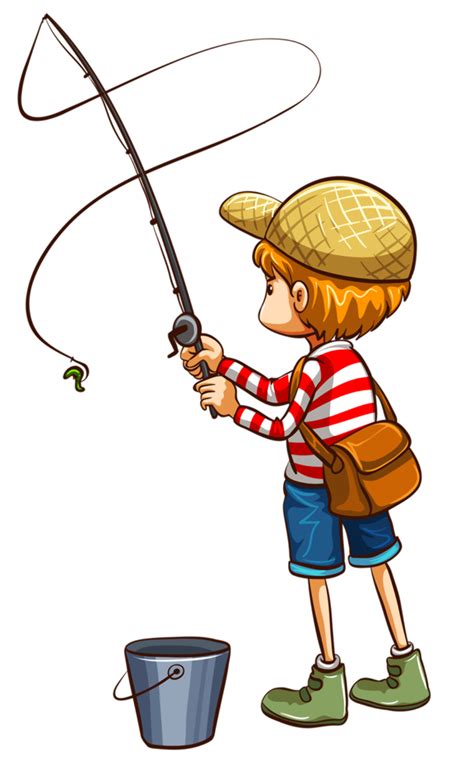 Download High Quality People Clipart Fishing Transparent Png Images