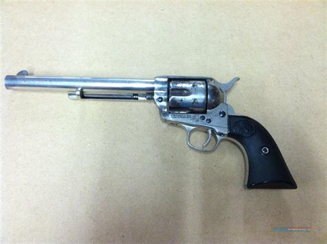 Colt Frontier Six Shooter 44 40 Nickel For Sale