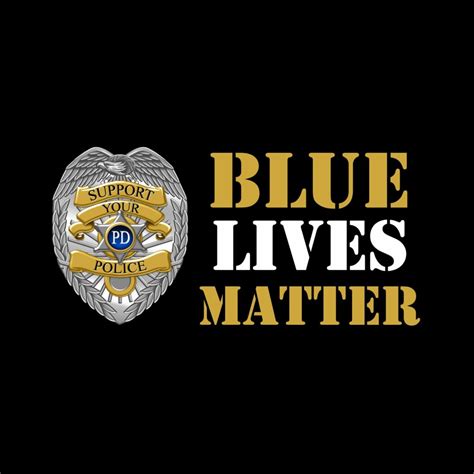 Blue Lives Matter Shirt Direct To Film Dtf Heat Transfer Domagron
