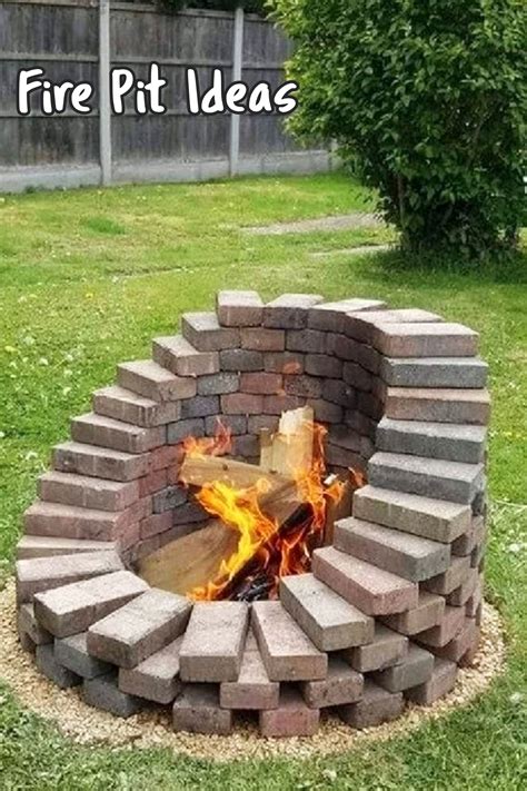 2030 Building A Fire Pit With Bricks