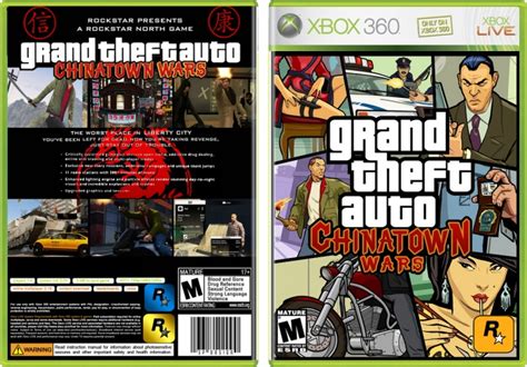 Gta Chinatown Wars Hd Edition Xbox 360 Box Art Cover By Thyredskull
