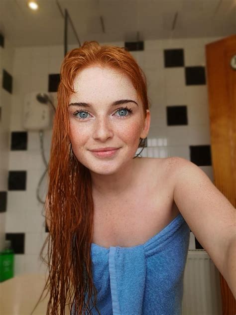 I Love That Fresh Out Of The Shower Feeling 🚿🥰 Rfreckledgirls