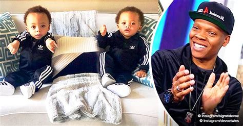 Ron Devoe Melts Hearts With Photo Of His Twins In Matching Tracksuits