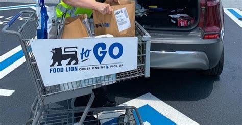 Food lion offers delivery and pickup through their website here. Food Lion expands Instacart delivery to half of its stores ...