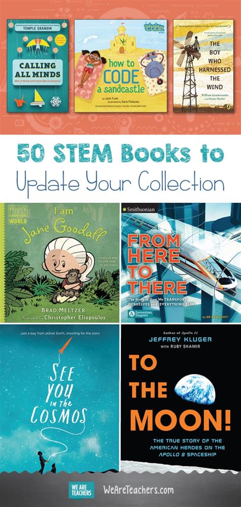 50 Stem Books To Update Your Collection Weareteachers