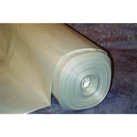 6 Mil 20x 100 Reinforced Fr Clear Poly Sheeting Roll Gopher