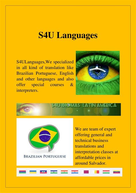 Ppt Translate English To Brazilian Portuguese Powerpoint Presentation
