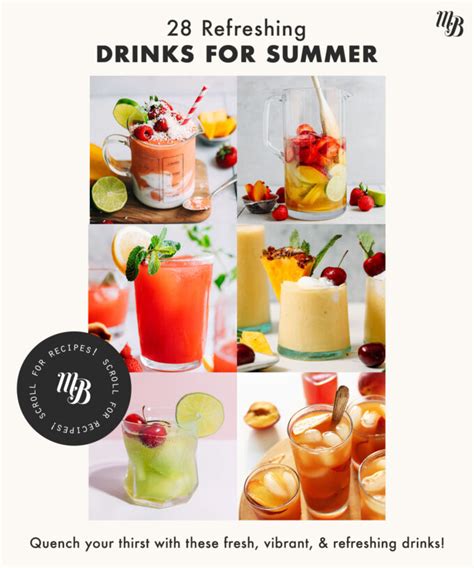 28 Refreshing Drinks For Summer Minimalist Baker
