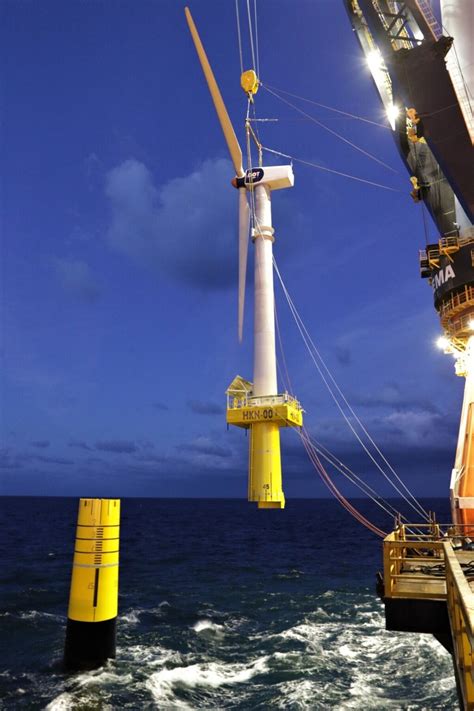Sif Group First Offshore Wind Turbine Using The Slip Joint
