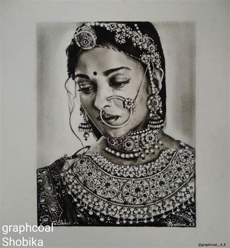 Aishwarya Rai Bachchan Jodha Akbar Portraits Pencil Sketches Of Faces