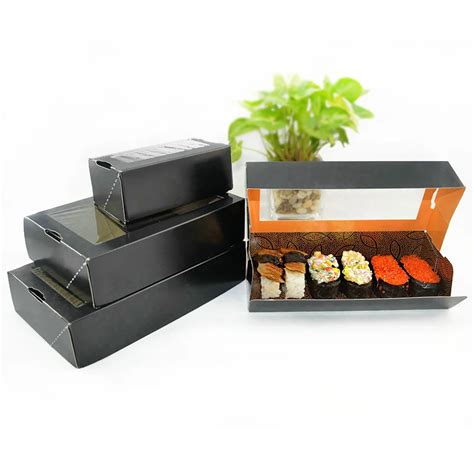 Disposable Takeout Togo Sushi Packaging Custom Take Away Bento Food