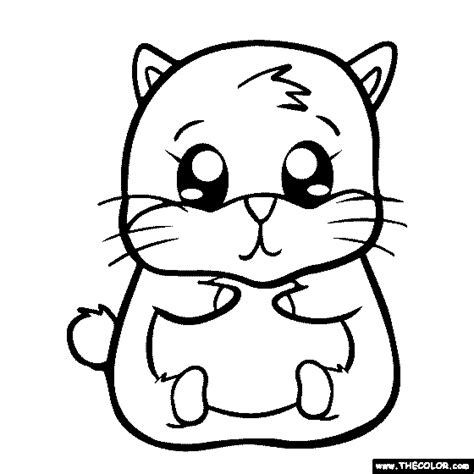 Free guinea pig coloring pages. Guinea Pig Coloring Page