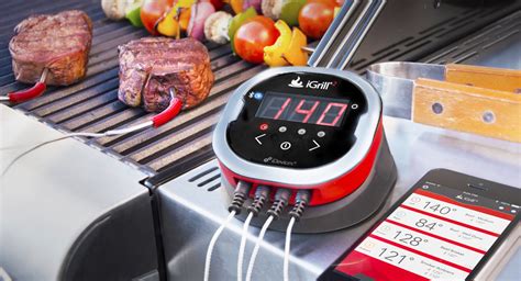 The Igrill 2 Cooking Thermometer Works With Your Iphone And Is At Its