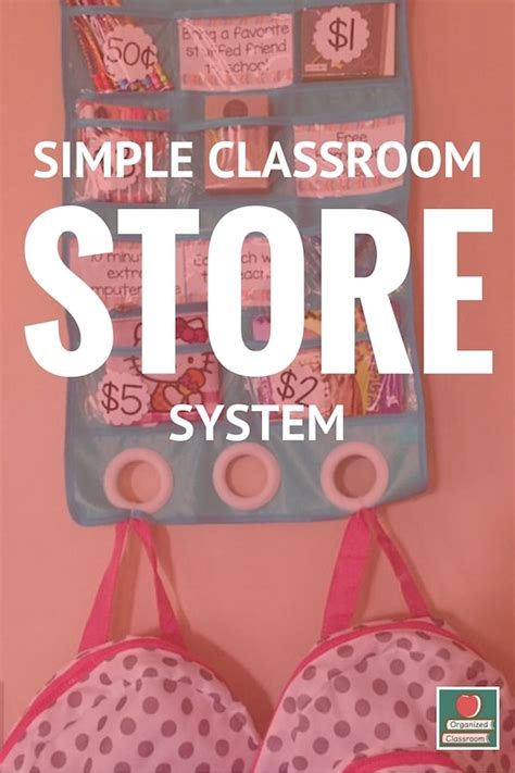 Simple Classroom Store System Organized Classroom