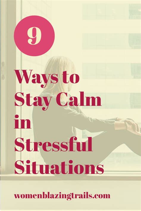How To Stay Calm In Stressful Situations In 9 Simple Steps Artofit
