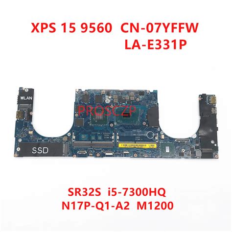 For Dell Xps 15 9560 5520 Cn 07yffw 07yffw 7yffw Laptop Motherboard