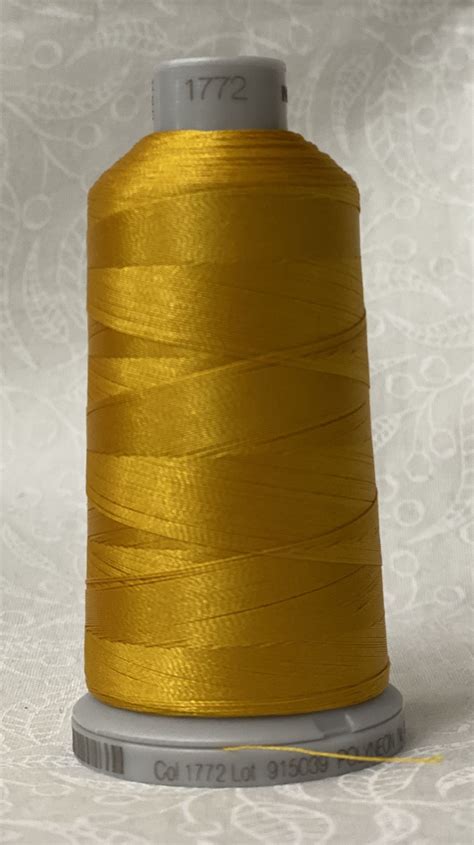 1772 Military Gold 1000m Madeira Polyneon 40 Embroidery Thread