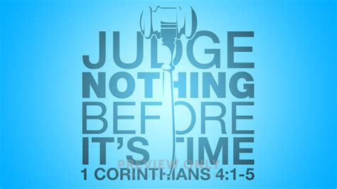 Judge Nothing Before Its Time Title Graphics Igniter Media