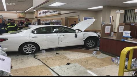 Car Crashes Inside Grocery Store In Folsom